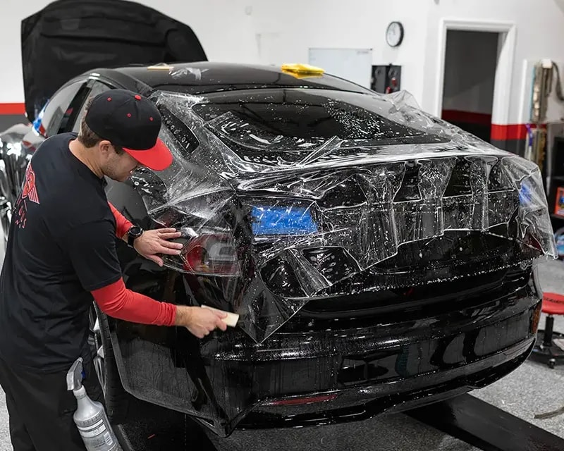 Tesla Model S PPF Install Image