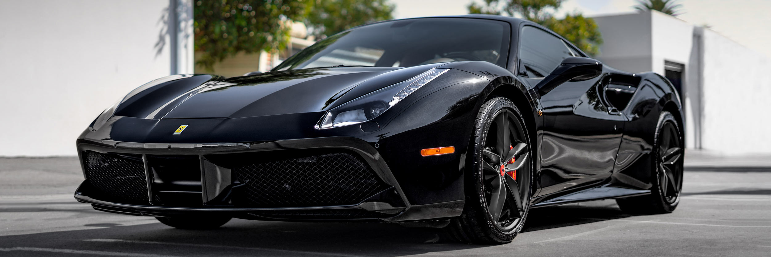 black-ferrari-488-