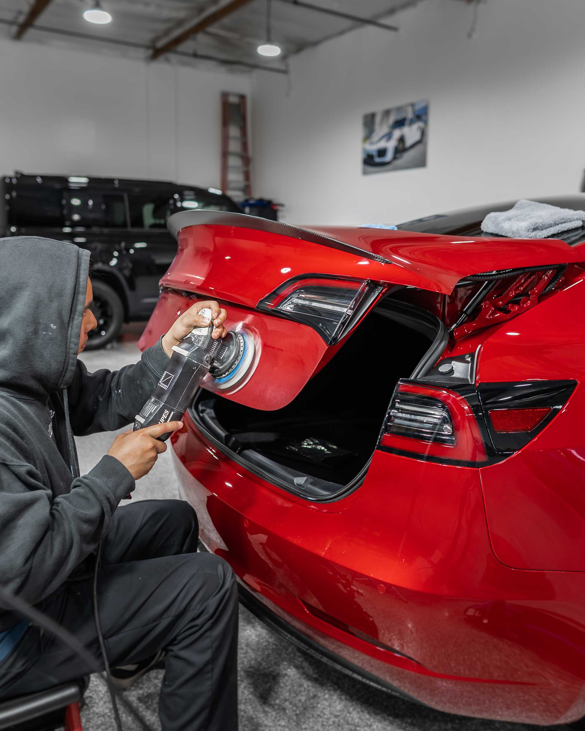 red-tesla-model-3-paint-correction-OC