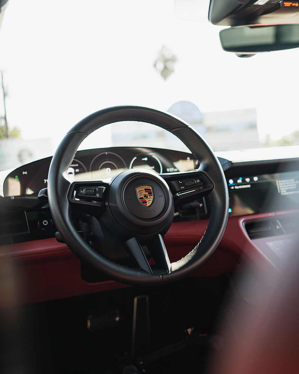 White-Porsche-Taycan-Steering-Wheel-SFW-