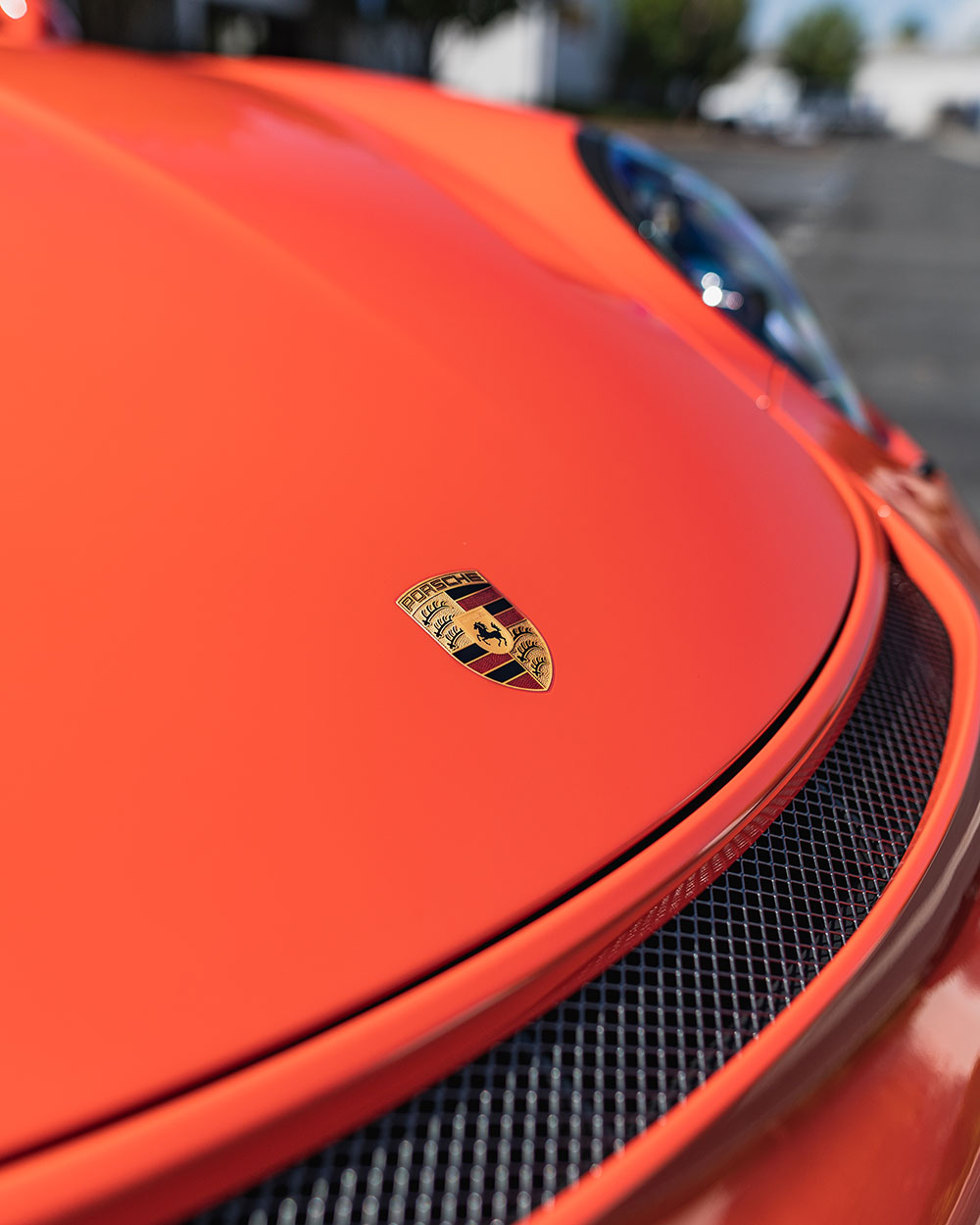 Orange Porsche GT3RS Full Body Custom PPF Install Orange County CA -SFW-4