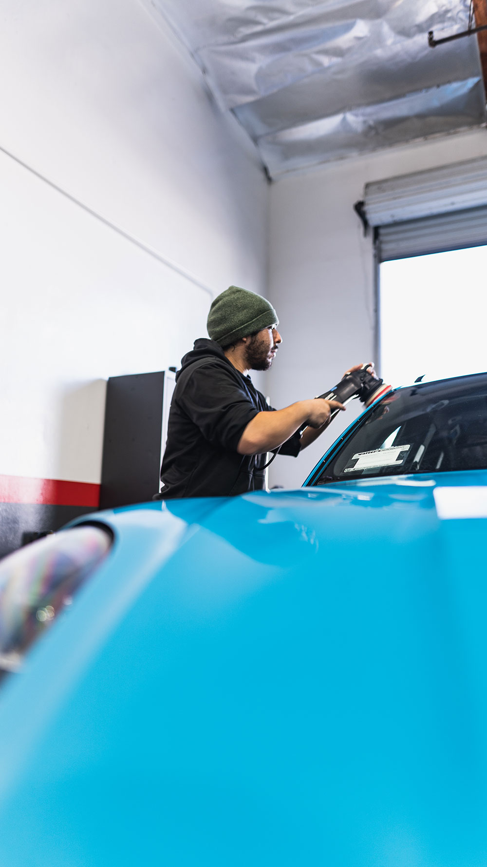 Miami Blue Porsche Macan GTS Full Body Custom PPF Install Orange County CA -SFW-2