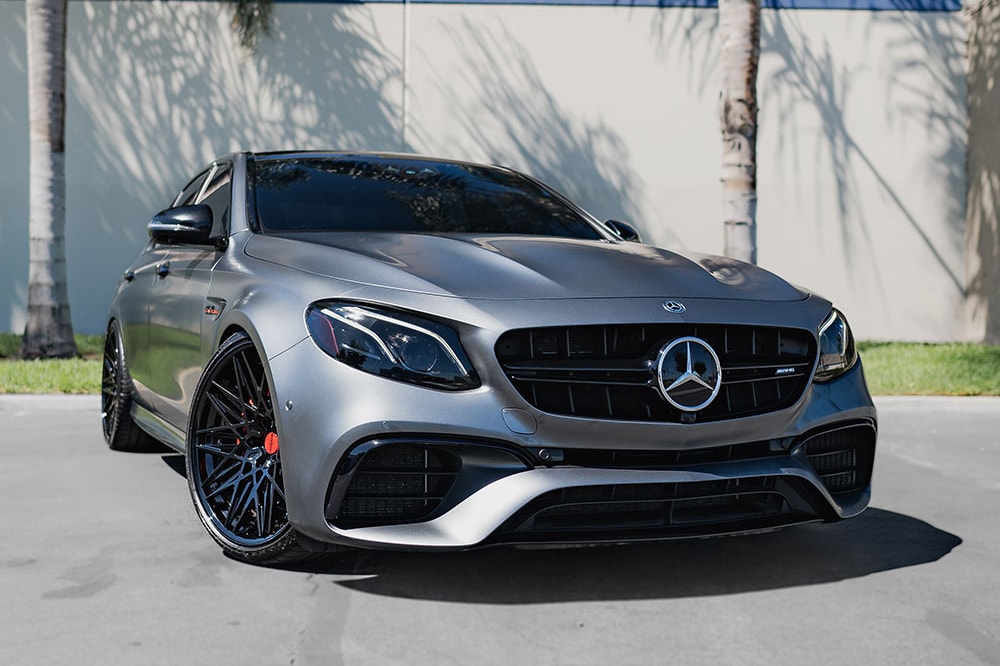 matte Mercedes e63S Full Body Matte PPF w/ stek Dynomatt orange county, ca -sfw-1