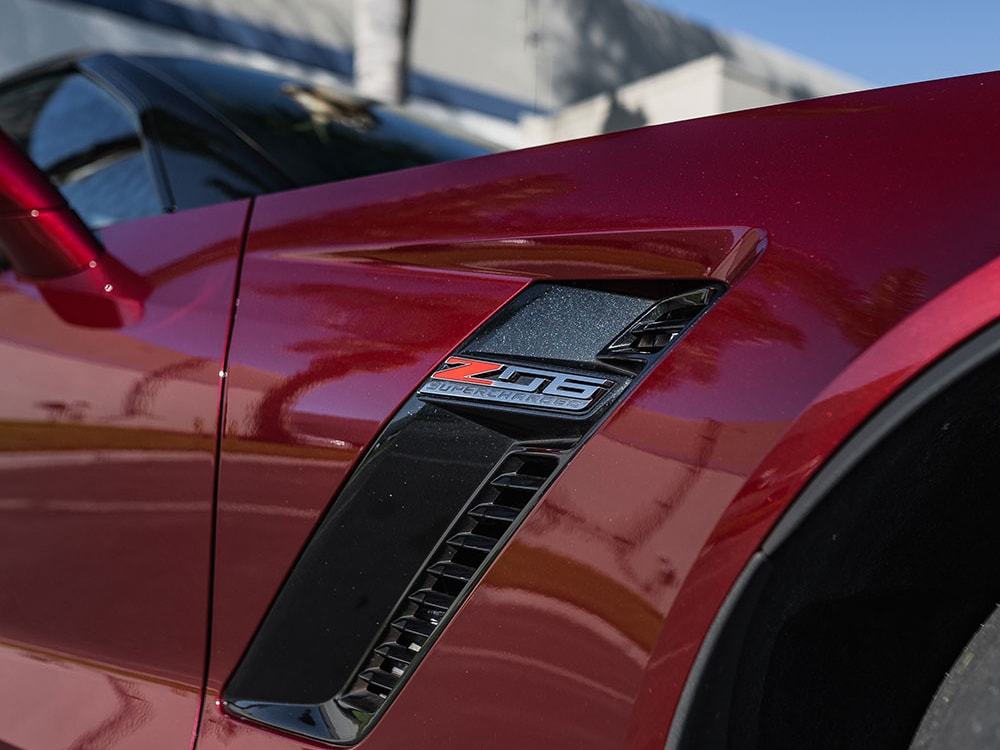 red corvette c7 z06 polish and ceramic coating sfw3