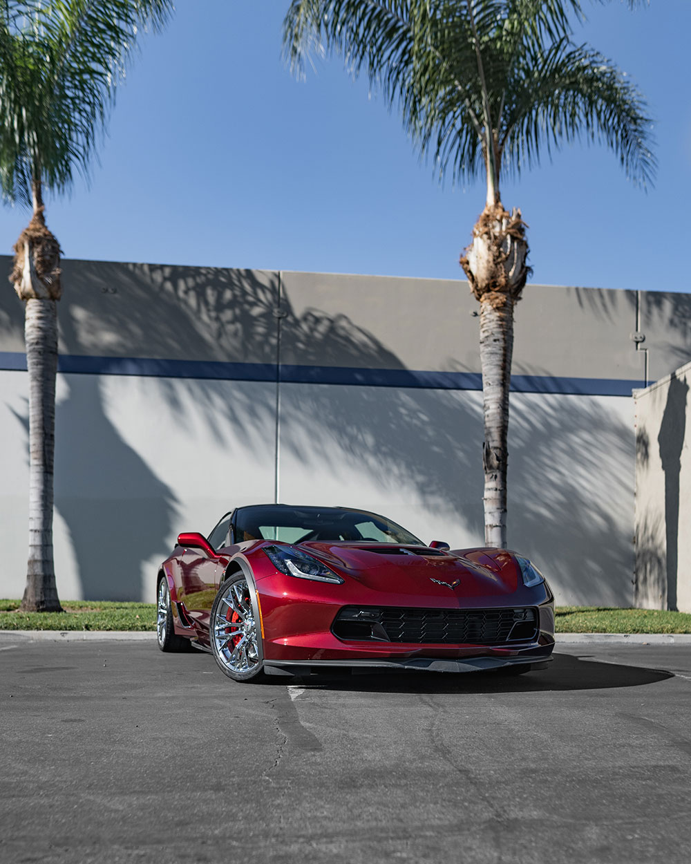 red corvette c7 z06 polish and ceramic coating sfw5