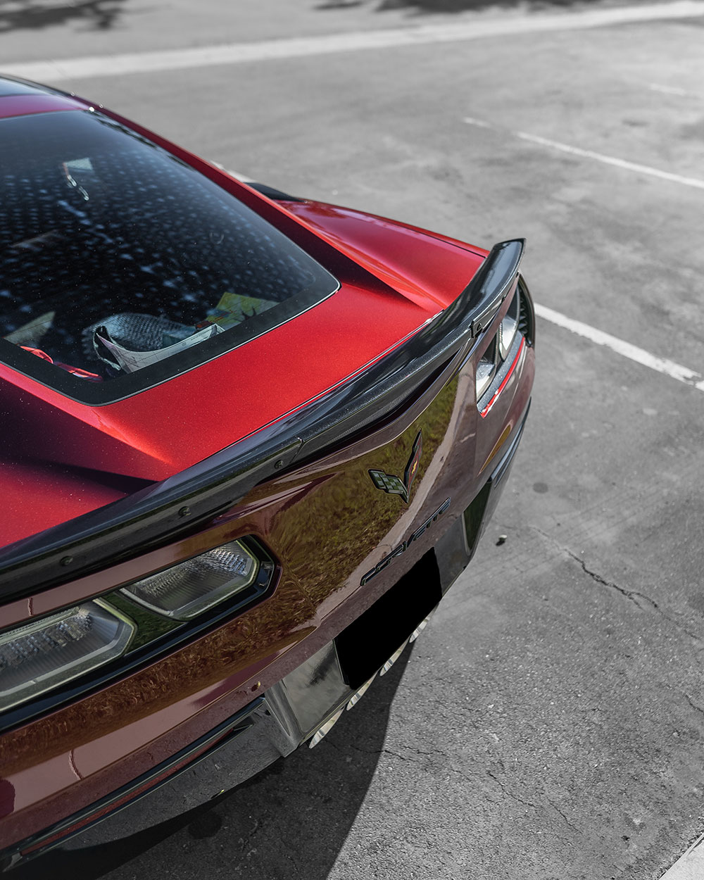 red corvette c7 z06 polish and ceramic coating sfw2