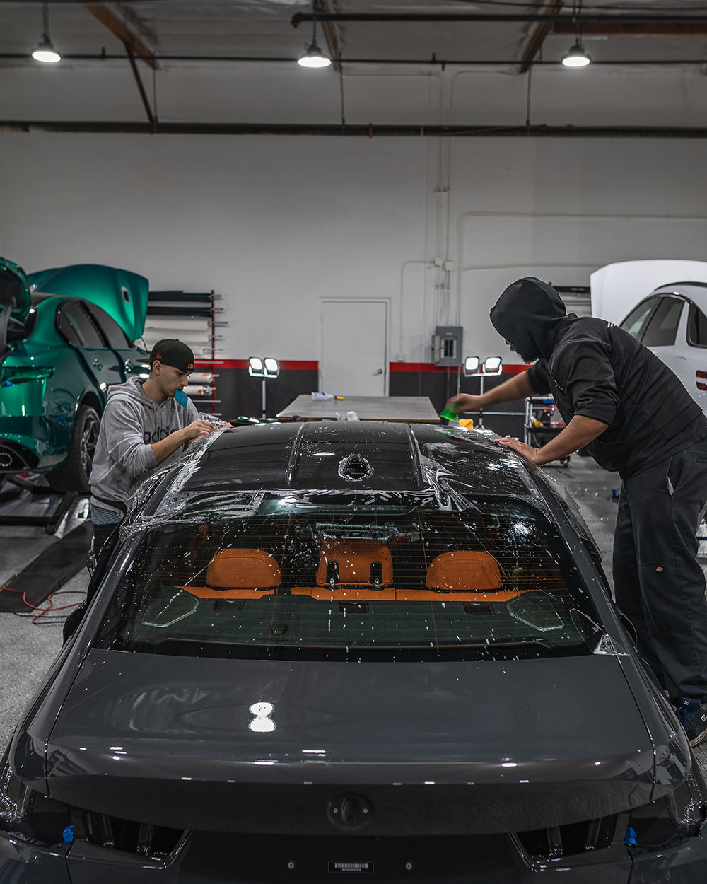 dravit grey bmw m3c full body ppf install orange county ca sfw3