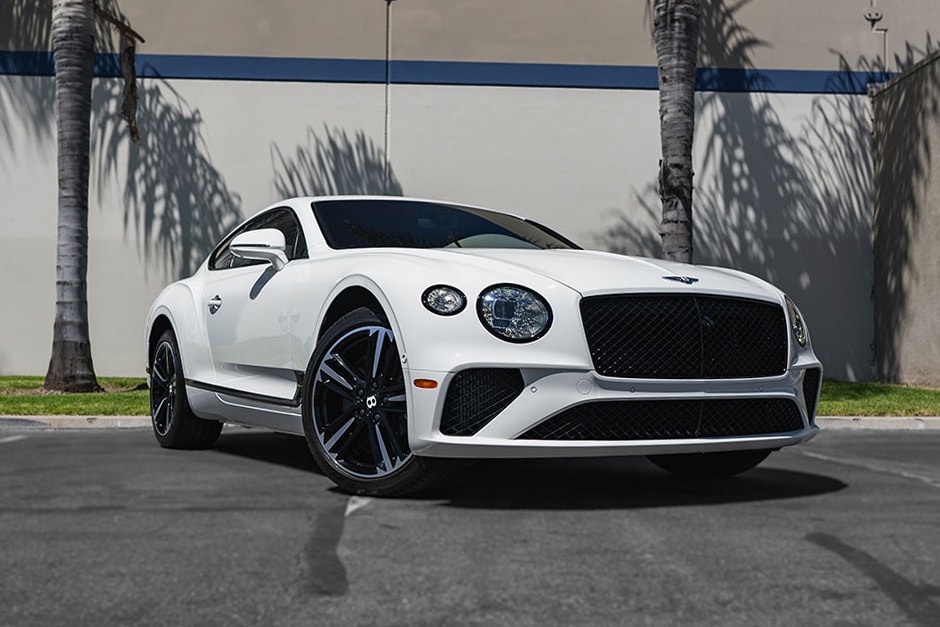 white bentley continental gt full body ppf install orange county ca sfw6