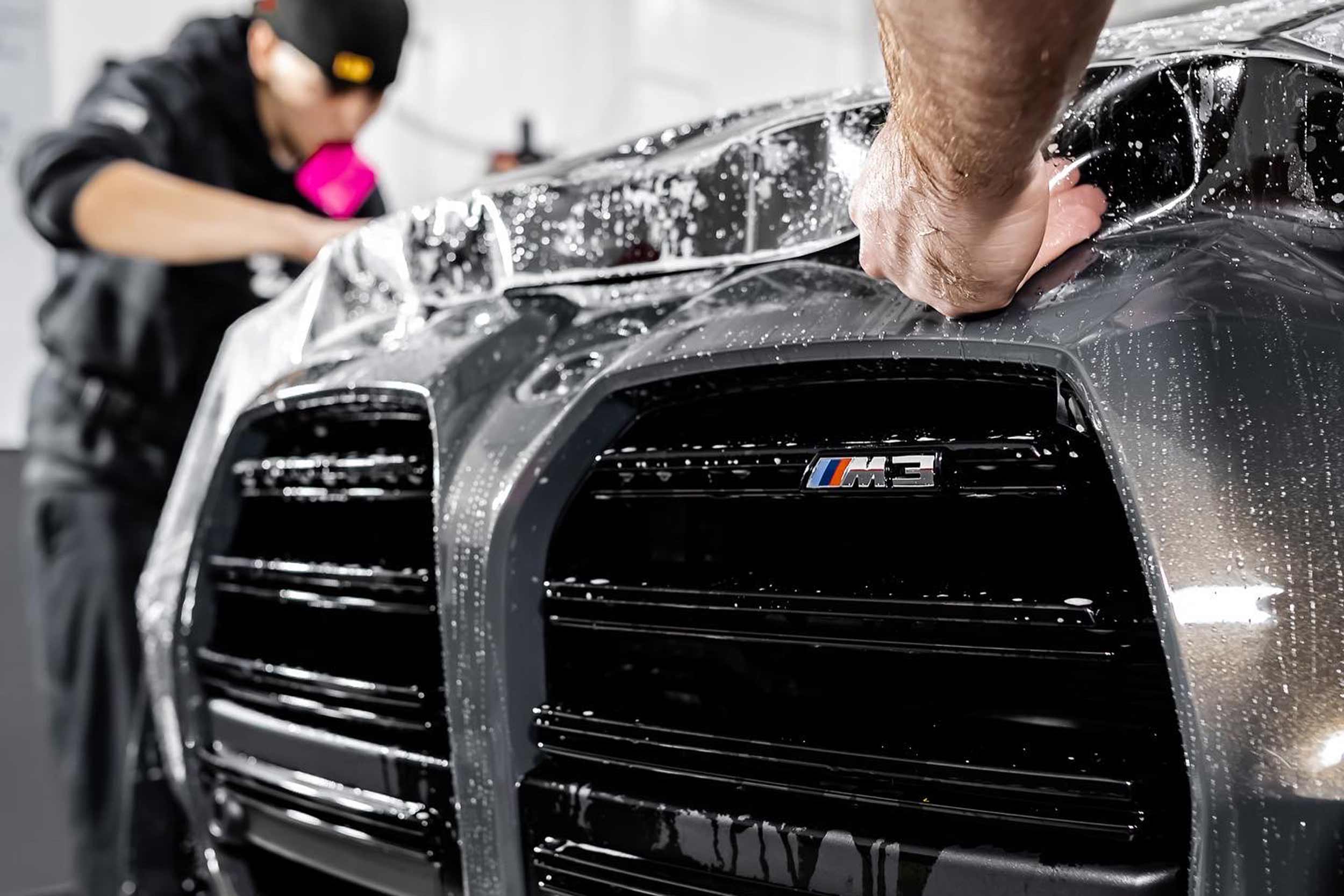 G80 BMW M3 Paint Protection Film [Clear Bra] installation in Orange County, CA